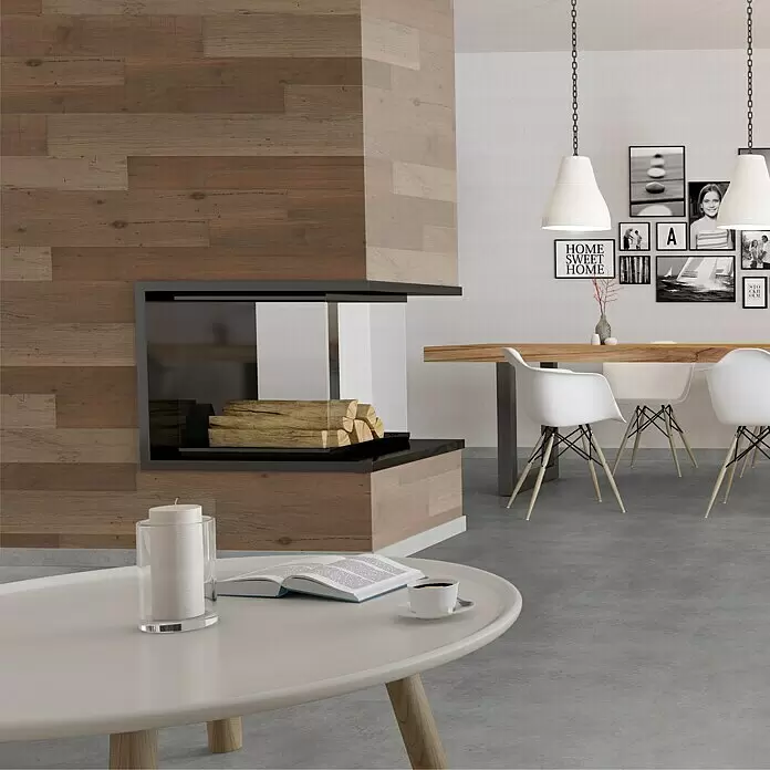 Indo Wandpaneel Barnwall Calabria - Shorea, 1.200 x 120 x 10 mm, 0,864 m² - Stimmungsaufnahme
