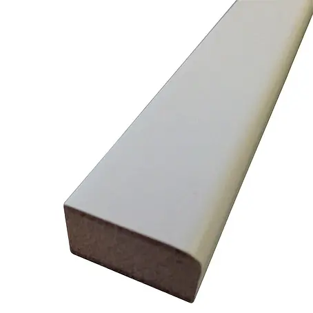 Rufete  Listón rectangular melamina Blanco
