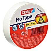 tesa Cinta aislante Iso Tape (Blanco, L x An: 20 m x 19 mm)