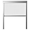 Estor enrollable opaco (78 x 140 cm, Blanco)