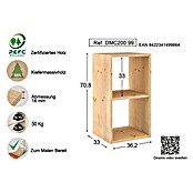 Astigarraga Dinamic Holzregal (L x B x H: 33 x 36,2 x 70,8 cm, Holz)