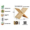 Astigarraga Dinamic Weinregal (L x B x H: 33 x 32,5 x 32,5 cm, Holz)