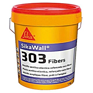 Sika Masilla SikaWall -303 Fibers (Blanco, 1 kg)
