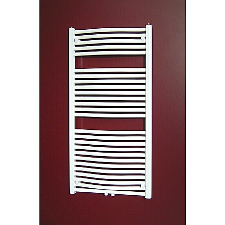 Admiral Badheizkörper Madrid (B x H: 600 x 1 210 mm, Wärmeleistung bei Vorlauftemperatur von 75 °C (D: 50): 750 W, Weiß)