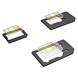 Hama Adapter-Set Sim-Karten (Passend für: Micro-SIM, Nano-SIM, Standard)