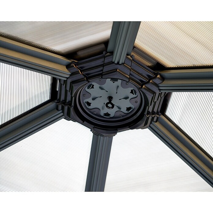 Palram Pérgola (4,15 x 3,59 x 3,05 m, Antracita)