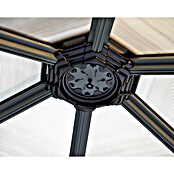 Palram Pérgola (4,15 x 3,59 x 3,05 m, Antracita)