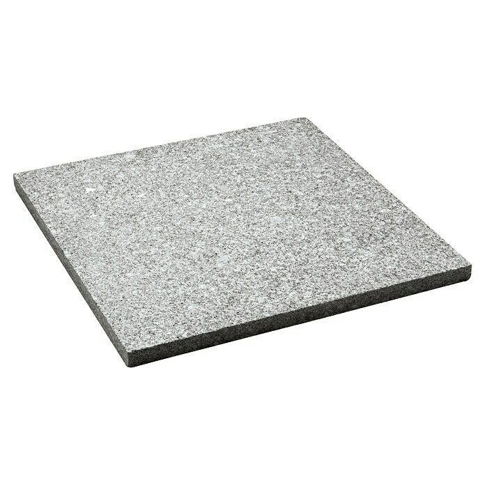 Terrassenplatte G 603 (Hellgrau, 40 x 40 x 3 cm, Granit)