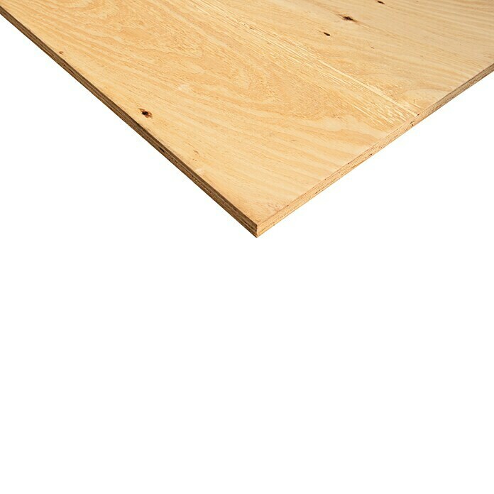 Sperrholzplatte Fixmaß Elliotis Pine C+/C (2.500 x 1.250 x 20 mm, Kiefer)