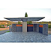 Ximax Carport Neo 90 (4,95 x 2,76 m, Einfahrtshöhe: 2,1 m, Schneelast: 112 kg/m²)