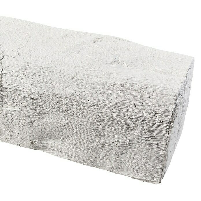 Dekobalken (Weiß, 200 x 13 x 11,5 cm, Polyurethan)