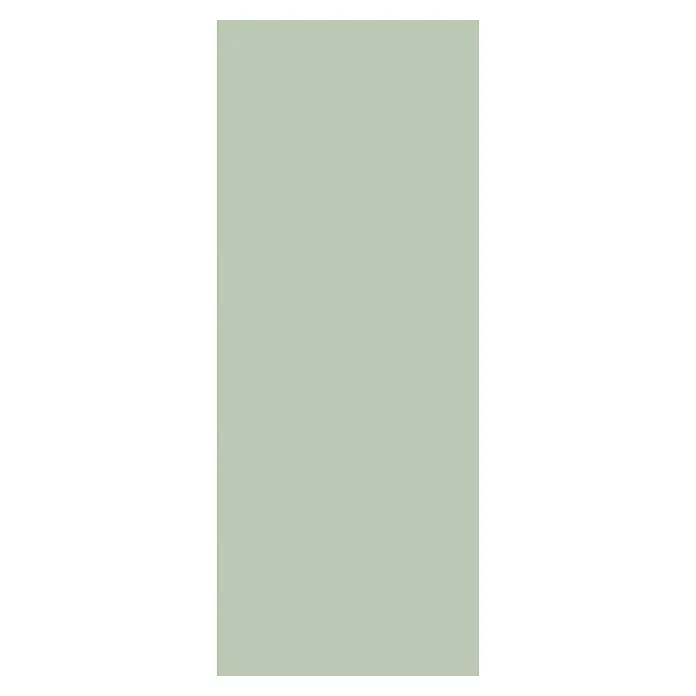 SanDesign Acryl-Verbundplatte - 100 x 250 cm, Light Green - Eine quadratische Farbfläche in einem sanften, hellen Grünton, umrahmt von einem dünnen, schwarzen Rahmen. Vielseitig für Design und Präsentationen.