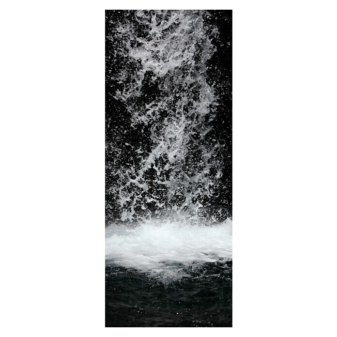 SanDesign Acryl-Verbundplatte100 x 250 cm, Waterfall Front View