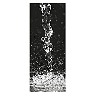 SanDesign Acryl-Verbundplatte (100 x 250 cm, Waterdrops)