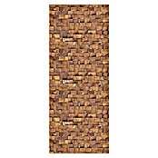 SanDesign Alu-Verbundplatte Wooden Tiles (100 x 250 cm)