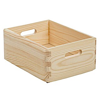 Astigarraga Caja de madera (L x An x Al: 20 x 15 x 9 cm, Natural)