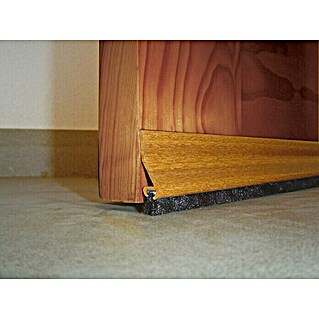Burlete bajo puerta PVC (Sapelly, Largo: 93,5 cm, Suelos irregulares)