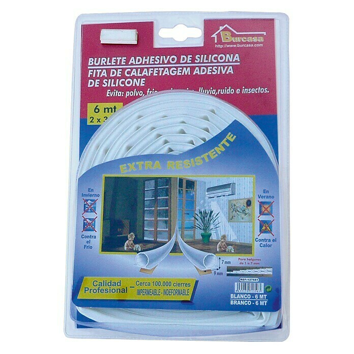 Tesa MOLL Lámina aislante para ventanas Thermo Cover (1,7 x 1,5 m,  Incoloro)