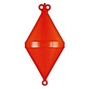 Boya de señalización bicónica (Diámetro: 32 cm, Altura: 80 cm, Naranja)