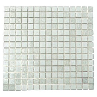 Mosaikfliese Quadrat Mix GM A 112 (32,7 x 30,5 cm, Weiß, Matt)