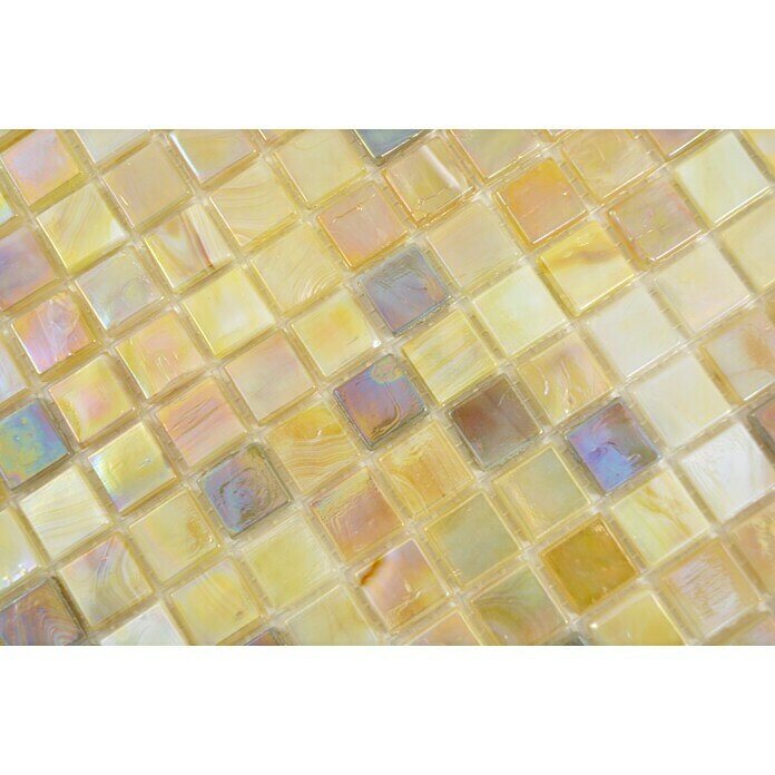 Mosaikfliese Quadrat Mix GM MRY 556 (31,7 x 31,7 cm, Sand, Glänzend) | BAUHAUS