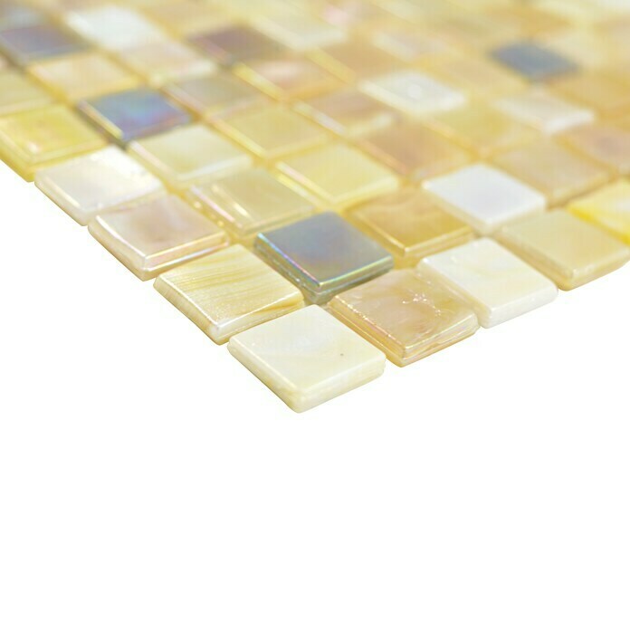 Mosaikfliese Quadrat Mix GM MRY 556 (31,7 x 31,7 cm, Sand, Glänzend) | BAUHAUS