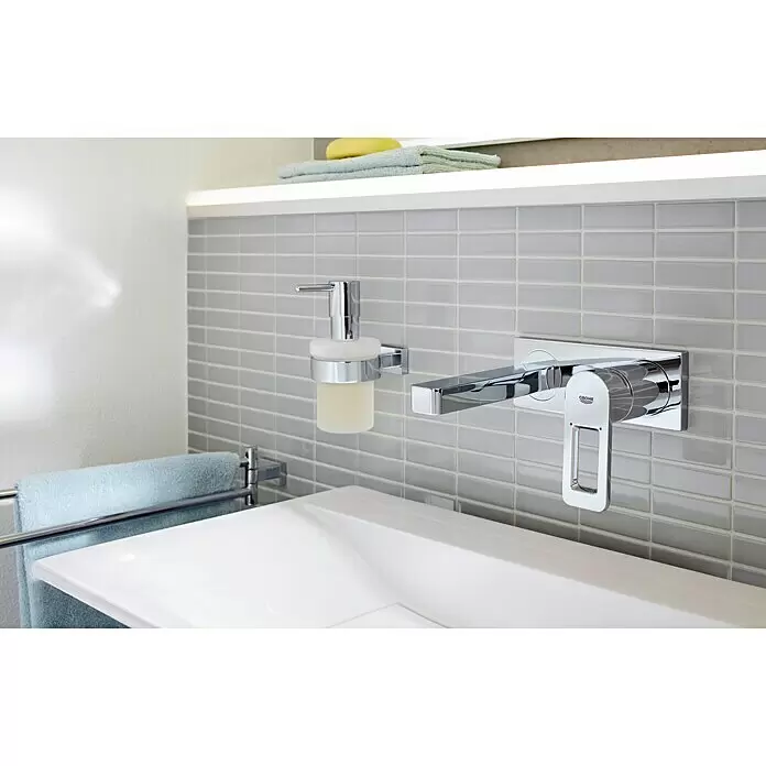 Mosaikfliese Stäbchen Uni ST 330 - 29,8 x 31,8 cm, Grau, Glänzend - Stimmungsaufnahme