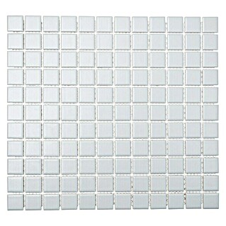 Mosaikfliese Quadrat Uni M 810 (33 x 30,2 cm, Grau, Matt)