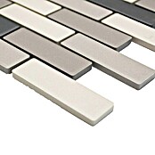 Mozaik pločica Brick Mix BR555  (26,1 x 29 cm, Sivo-bež, Mat) | BAUHAUS