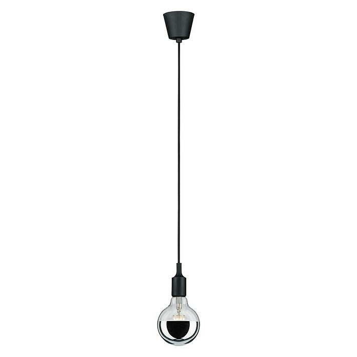 Paulmann Neordic Lámpara colgante (20 W, Negro, Altura: 200 cm)