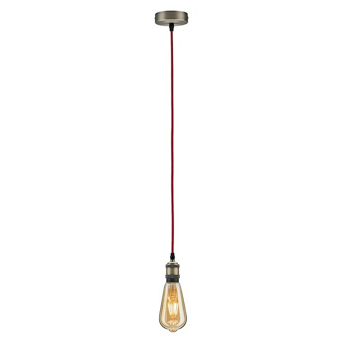 Paulmann Neordic Viseća svjetiljka (20 W, Crvena, Visina: 200 cm)
