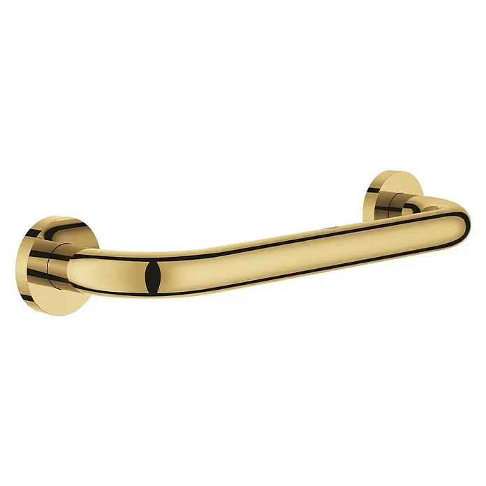 Grohe Essentials Wannengriff - Breite: 34,9 cm, Cool Sunrise, Glänzend - Eine goldene Haltegriffstange zur Unterstützung in Badezimmern und anderen Räumen, die zusätzlichen Halt erfordern.