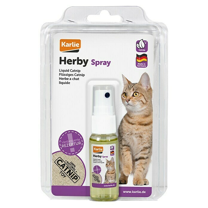 Karlie Spray de hierba gatera (Apto para: Gatos)