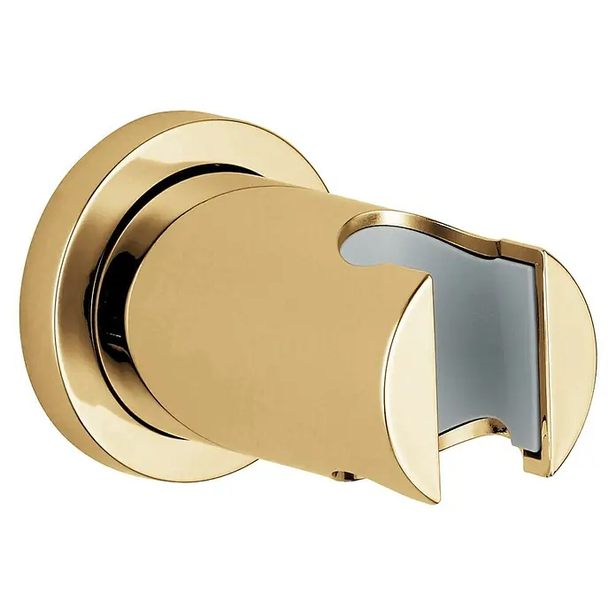 Grohe Rainshower Brausehalter - Cool Sunrise, Glänzend - Goldene Halterung für eine Duschstange. Hochwertige Verarbeitung und edles Design.