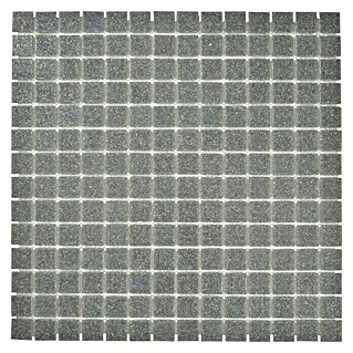 Mosaikfliese Quadrat Uni GM A 20 (30,5 x 30,5 cm, Grau, Glänzend)