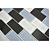 Mozaik pločica Brick Crystal CM B499  (32,2 x 31 cm, Sive boje, Sjaj) | BAUHAUS