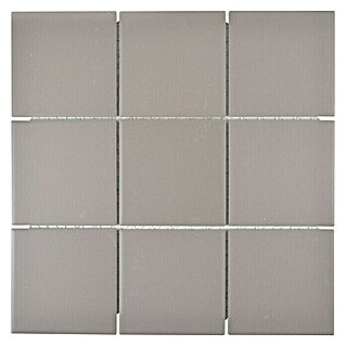 Mosaikfliese Quadrat Uni CU 932 (29,8 x 29,8 cm, Grau, Matt)