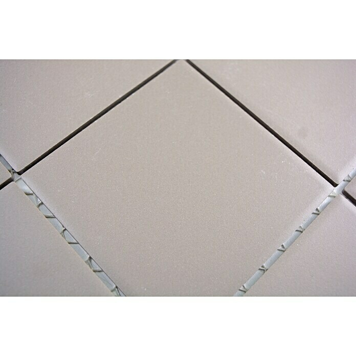 Mozaik pločica Quadrat Uni CU 932  (29,8 x 29,8 cm, Sive boje, Mat) | BAUHAUS