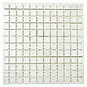 Mozaïektegel vierkant Uni GM AS 1010 (31,7 x 31,7 cm, Wit, Mat) | BAUHAUS