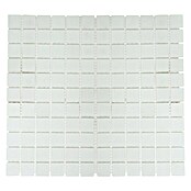 Mosaikfliese Quadrat Crystal CM 4045 (32,7 x 30,2 cm, Weiß, Matt) | BAUHAUS