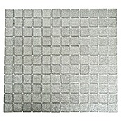 Mosaikfliese Quadrat Crystal CM 4SB6 (32,7 x 30,2 cm, Silber, Glänzend) | BAUHAUS