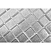Mosaikfliese Quadrat Crystal CM 4SB6 (32,7 x 30,2 cm, Silber, Glänzend) | BAUHAUS