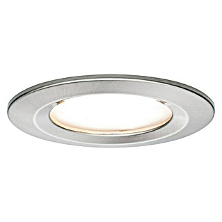 Paulmann Nova Set ugradbenih LED svjetiljki (6,5 W, 3 Kom., Topla bijela, Promjer: 7,8 cm, Srebrna)