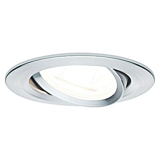 Paulmann Set ugradbenih LED svjetiljki Nova (6,5 W, Srebrna mat, 3 Kom., Topla bijela)