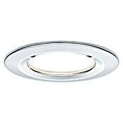 Paulmann Set de focos LED empotrables (6,5 W, Cromo, Diámetro: 7,8 cm, 3 uds.)