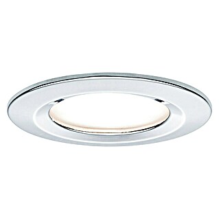 Paulmann Nova Set ugradbenih LED svjetiljki (6,5 W, 3 Kom., Topla bijela, Promjer: 7,8 cm, Krom)