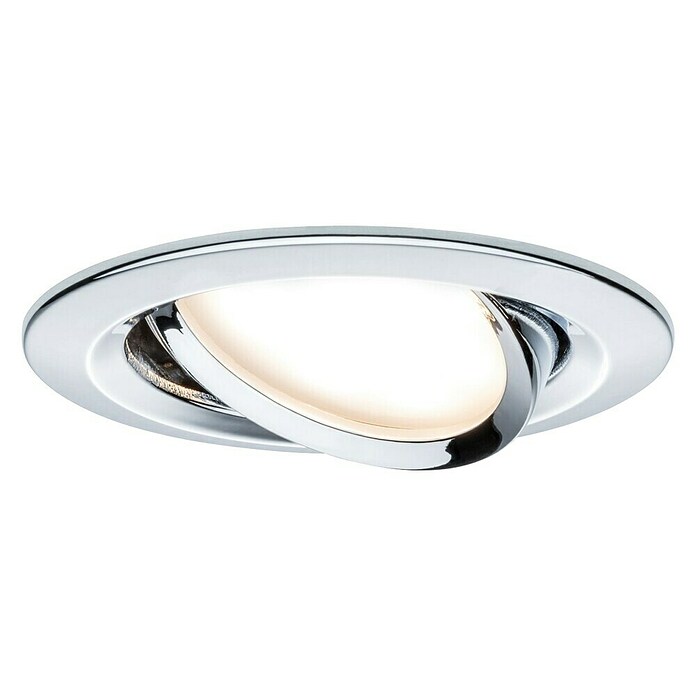 Paulmann Uugradbena LED svjetiljka (6,5 W, Krom, Promjer: 8,4 cm, 3 kom)