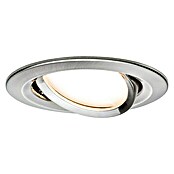 Paulmann LED-Einbauleuchten-Set Nova  (6,5 W, Eisen gebürstet, Ø x H: 8,4 x 4,5 cm)