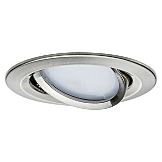 Paulmann Nova Set ugradbenih LED svjetiljki Nova (6,5 W, 3 Kom., Topla bijela, 8,4 cm, Srebrna)