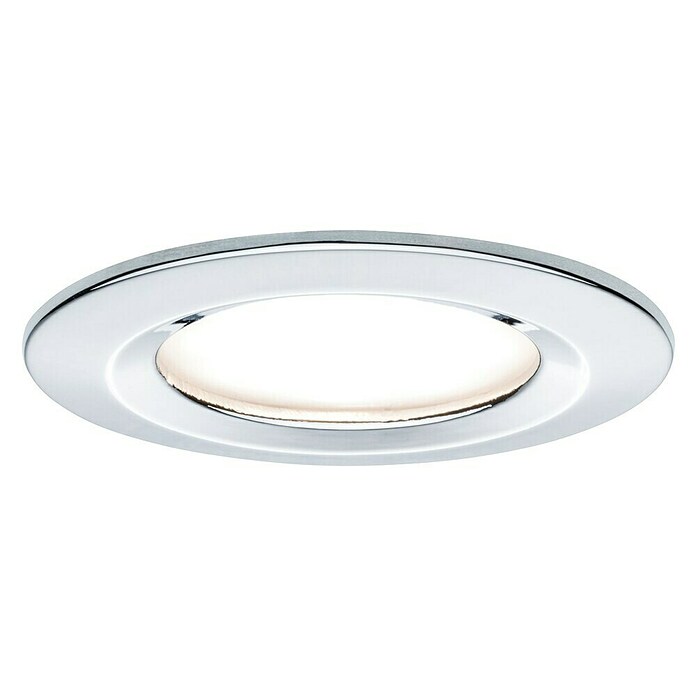 Paulmann Uugradbena LED svjetiljka (6,5 W, Krom, Promjer: 7,8 cm, 3 kom, IP44)